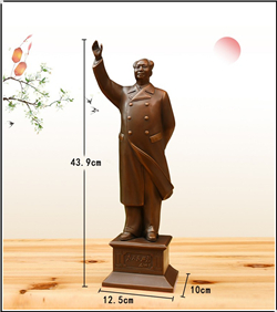 純銅毛澤東雕像 純銅毛澤東雕像