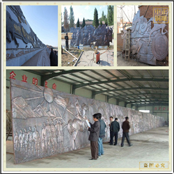 鑄銅關(guān)公 景觀大型銅浮雕
