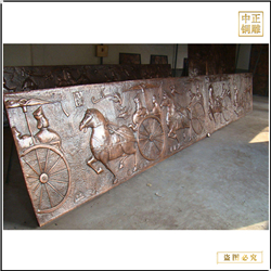 鑄銅關(guān)公 室外大型銅浮雕