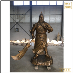 銅雕關(guān)公神像價(jià)格