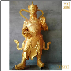 鑄銅關(guān)公 大型四大天王銅佛像鑄造廠