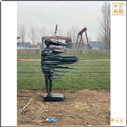 鑄銅關(guān)公 室外景觀人物銅雕塑