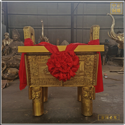 鑄銅關(guān)公 圖片定制銅鼎
