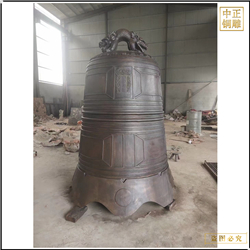 鑄銅關(guān)公 銷售口徑1米銅鐘