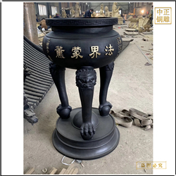 鑄銅關(guān)公 大型鑄銅香爐鑄造廠