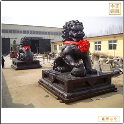 鑄銅關公 出售1.2米銅獅子現(xiàn)貨