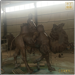 鑄銅關(guān)公 大型景區(qū)駱駝銅雕塑