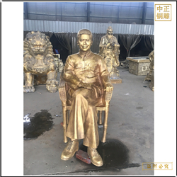 鑄銅關(guān)公 鑄造人物銅雕塑價(jià)格
