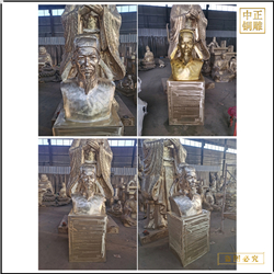 印刷發(fā)明者人物雕塑 印刷發(fā)明者人物雕塑