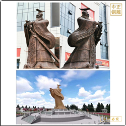 三國(guó)人物銅雕塑制作廠家 三國(guó)人物銅雕塑制作廠家