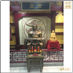 神農(nóng)大帝銅像定制 神農(nóng)大帝銅像定制