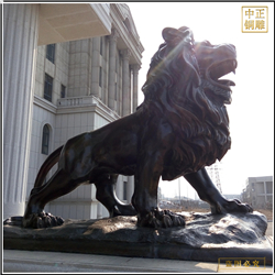 酒店銅獅子鑄造廠(chǎng)家
