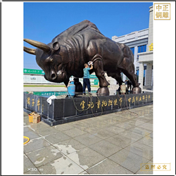 鑄銅關(guān)公 鑄銅孺子牛雕塑