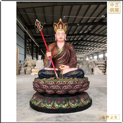鑄銅關(guān)公 純銅地藏王坐蓮花佛像