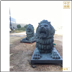 鑄銅關(guān)公 歐式銅獅子雕塑鑄造價格