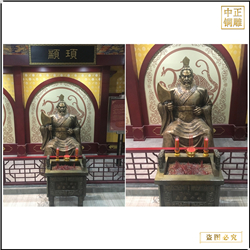 室內(nèi)顓頊人物雕塑 室內(nèi)顓頊人物雕塑