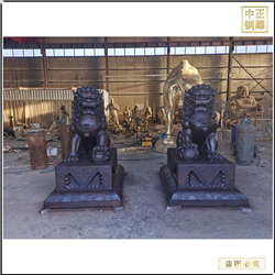 鑄銅關(guān)公 唐縣故宮銅獅子鑄造