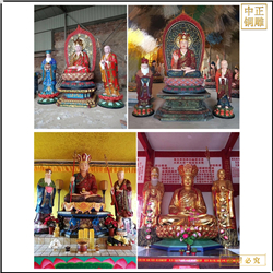 鑄銅關(guān)公 純銅貼金地藏王菩薩