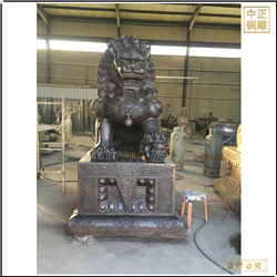 鑄銅關(guān)公 天安門銅獅子雕塑