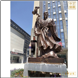 鑄銅關(guān)公 大型神醫(yī)華佗人物雕塑鑄造