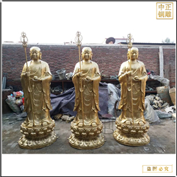鑄銅關(guān)公 站像黃銅地藏王銅佛像