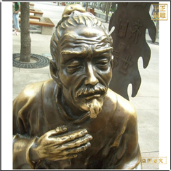 鑄銅關(guān)公 古代神醫(yī)雕塑鑄造價格