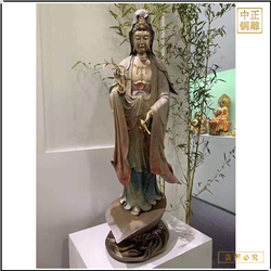 鑄銅關(guān)公 鑄造觀音菩薩銅像擺件價(jià)格