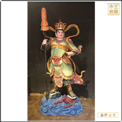 鑄銅關(guān)公 純銅四大天王佛像定制