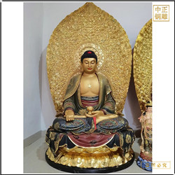 鑄銅關(guān)公 寺廟釋迦牟尼佛銅像價錢