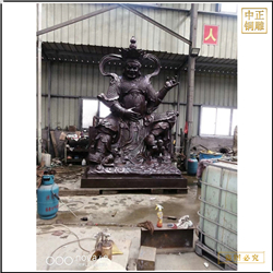 鑄銅關(guān)公 2米青銅四大天王佛像價格