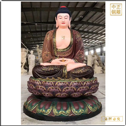 鑄銅關(guān)公 室外大型釋迦牟尼佛坐像銅雕塑