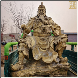 關(guān)公坐像雕塑圖片 關(guān)公坐像雕塑圖片