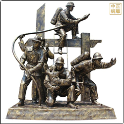 西方現(xiàn)代士兵人物銅雕塑 西方現(xiàn)代士兵人物銅雕塑