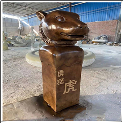 廣場(chǎng)十二生肖雕塑 廣場(chǎng)十二生肖雕塑